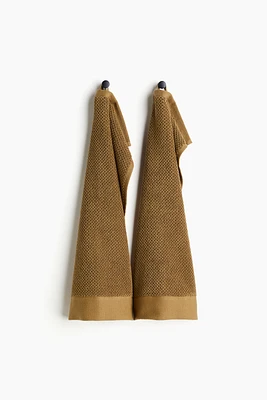 2-pack Cotton Terry Guest Towels