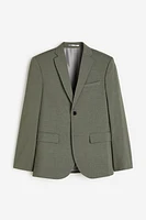 Slim Fit Single-Breasted Jacket