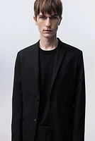 Slim-Fit Single-Breasted Jacket