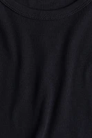 T-shirt côtelé