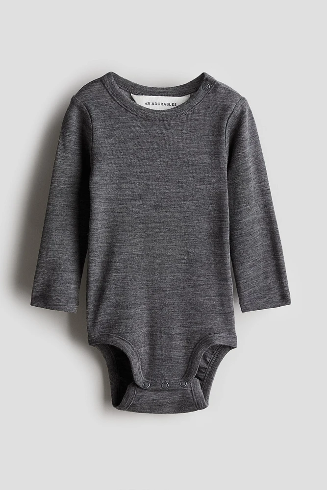 Cache-couche en jersey de laine