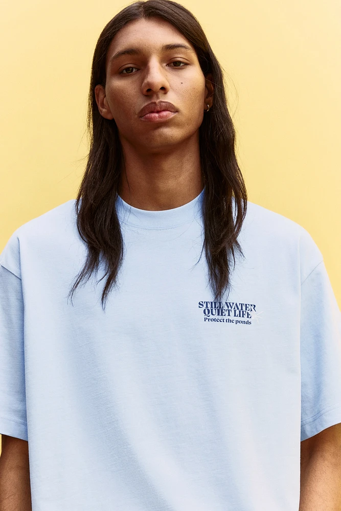 T-shirt imprimé Coupe Flottante