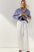 Linen-blend Shirt