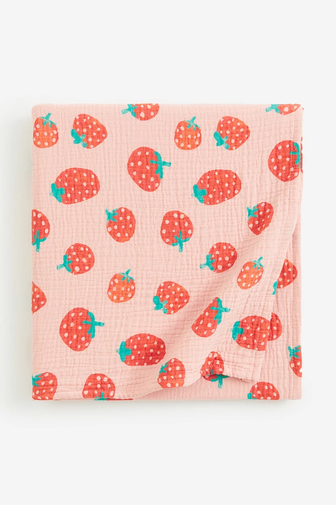 Printed Muslin Blanket