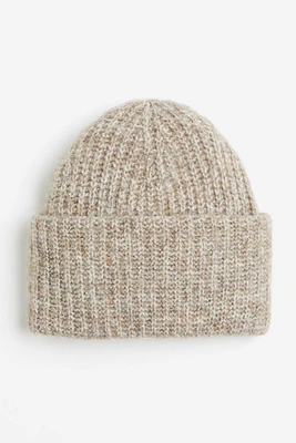 Rib-Knit Beanie