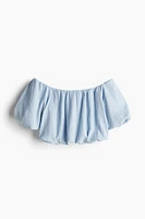 Off-the-Shoulder Crop Top