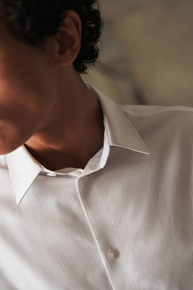 Slim Fit Pima Cotton Shirt