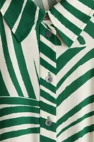 Tie-belt Shirt Dress