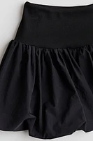 Bubble-Hem Skirt