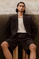 Relaxed-Fit Double-Breasted Blazer