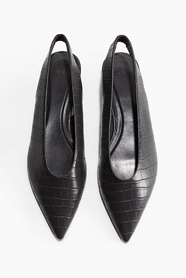 Pointed Slingbacks