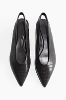 Pointed Slingbacks