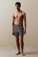 Patterned Swim Shorts