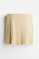 Cable-Knit Skirt