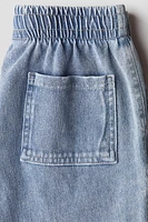 Pantalon de jogging à effet denim