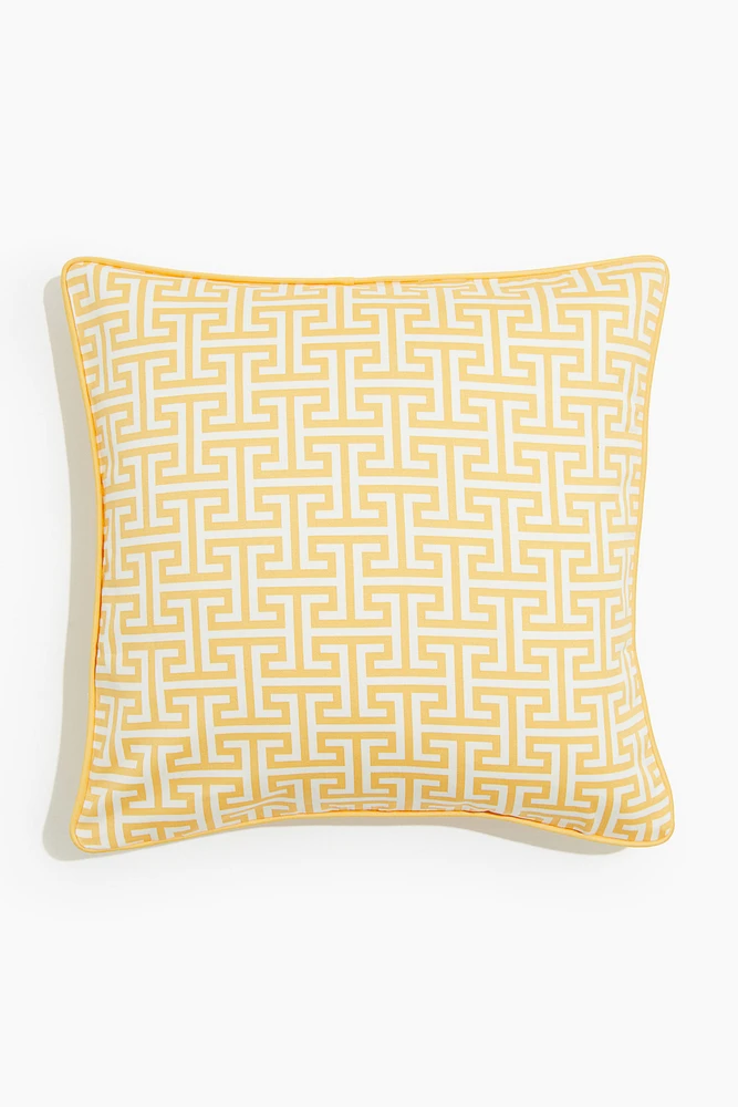 Patterned Cotton Cushion Cover