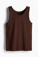 Slim Fit Ribbed Tank Top