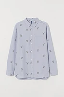 Patterned Cotton Shirt