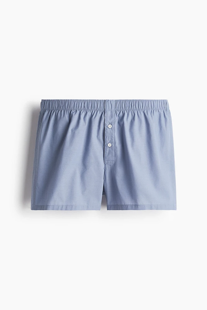 5-pack Woven Cotton Boxer Shorts
