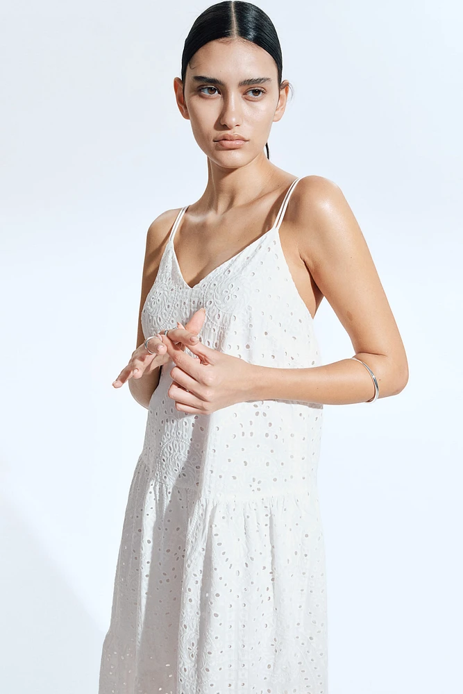 Eyelet Embroidered Dress