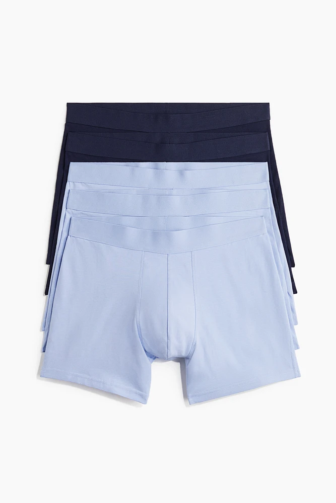 Lot de 5 caleçons boxeurs Lycra🅫 mi-longs