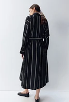 Shirt Dress with Belt