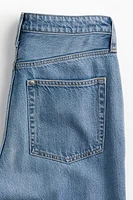 Jean ample très doux à taille haute