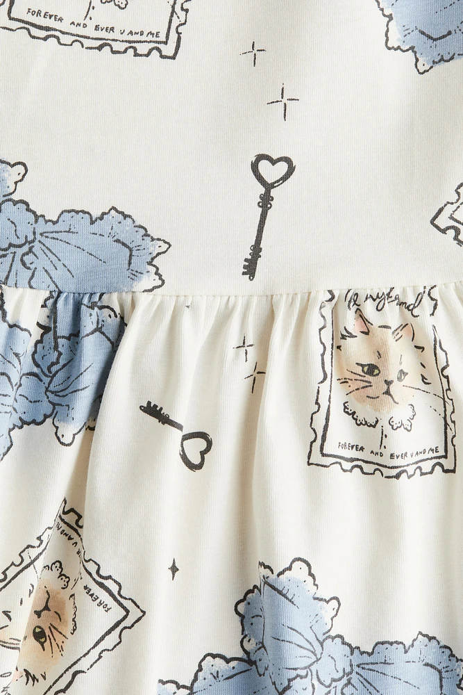 Robe imprimée en coton