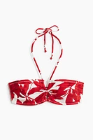 Padded Halterneck Bikini Top