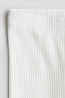 Ribbed Cotton Leggings