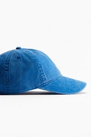 Motif-Detail Cotton Cap
