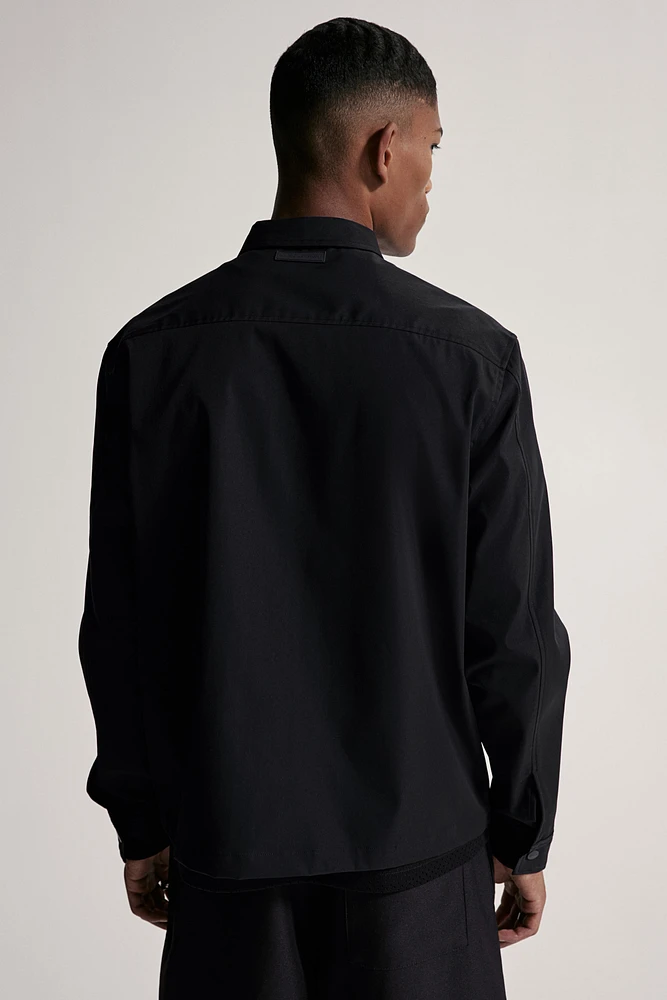 Regular Fit Utility Overshirt