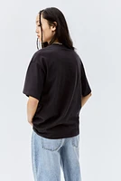 T-shirt ample imprimé