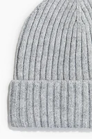 Rib-Knit Beanie