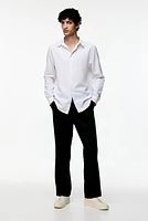Regular Fit Linen-Blend Shirt