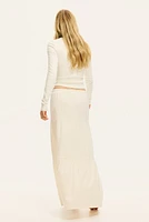 Tiered Maxi Skirt