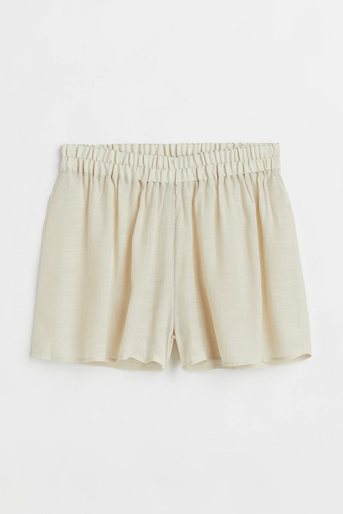 Crêped Beach Shorts