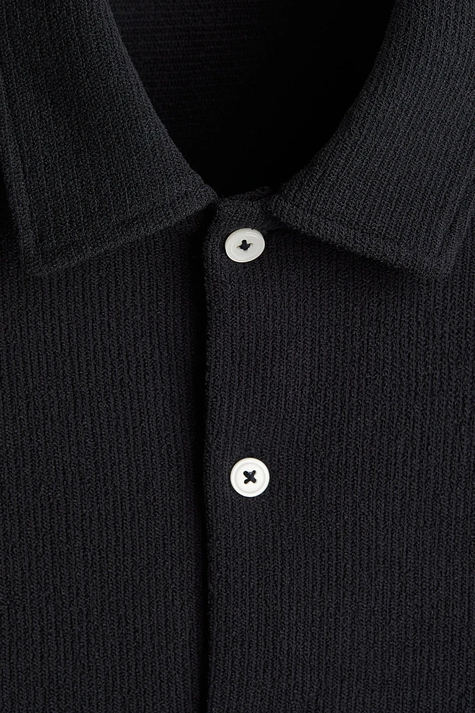 Chemise Coupe Classique en jersey manches courtes