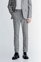 Skinny Fit Suit Pants