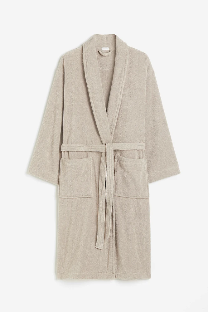 Cotton Terry Bathrobe