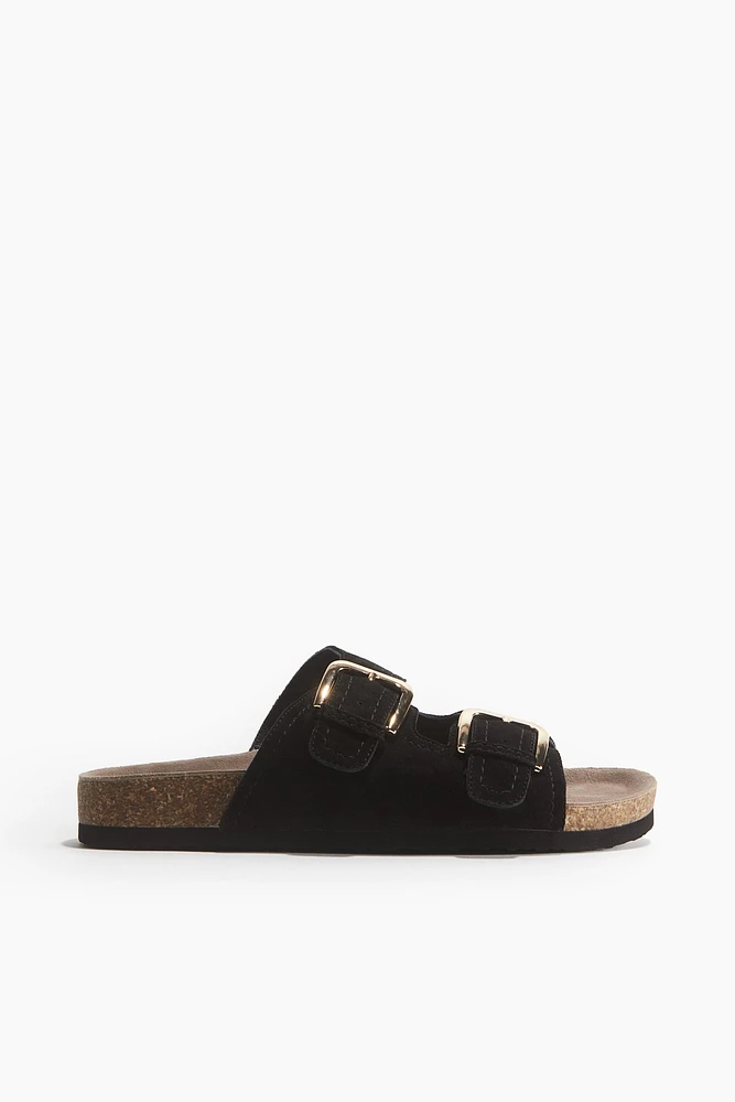 Suede Sandals