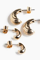 2 Pairs Earrings