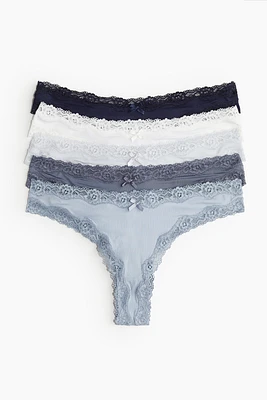 Lot de 5 culottes Brazilian