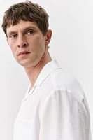 Regular Fit Textured resort shirt