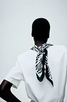 Foulard à motif