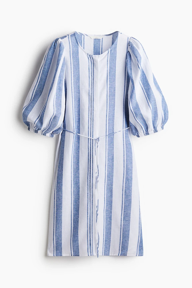 Robe en lin mélangé