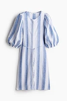 Robe en lin mélangé