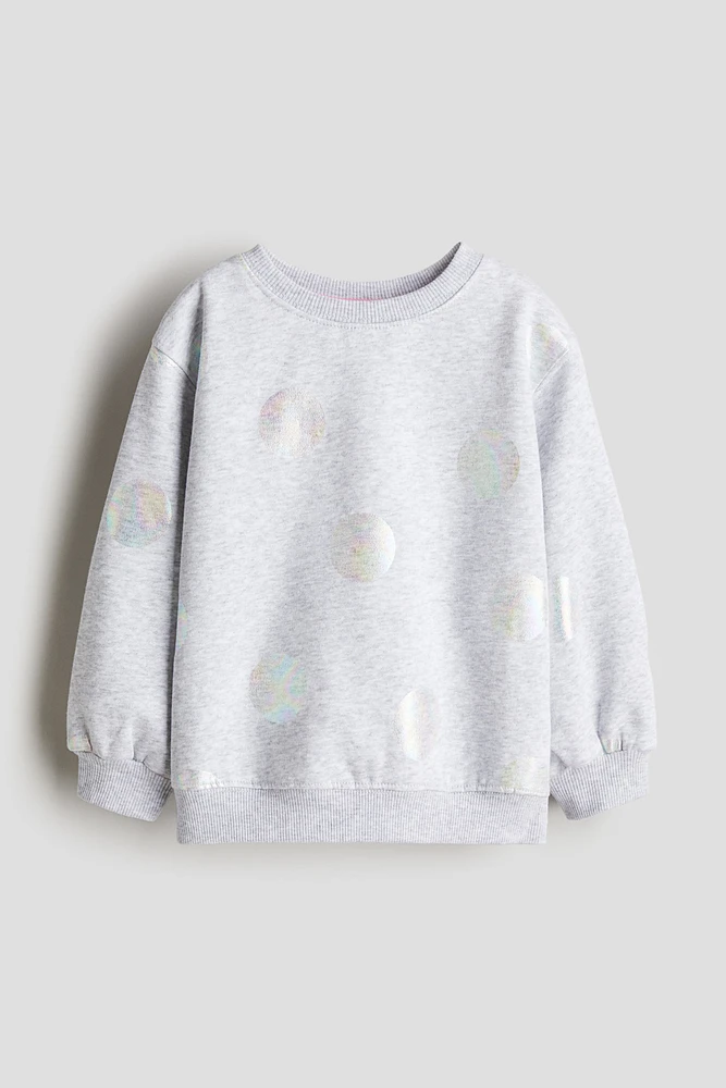 Sweatshirt with Motif
