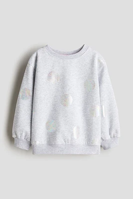 Sweatshirt with Motif