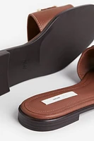 Leather Slides